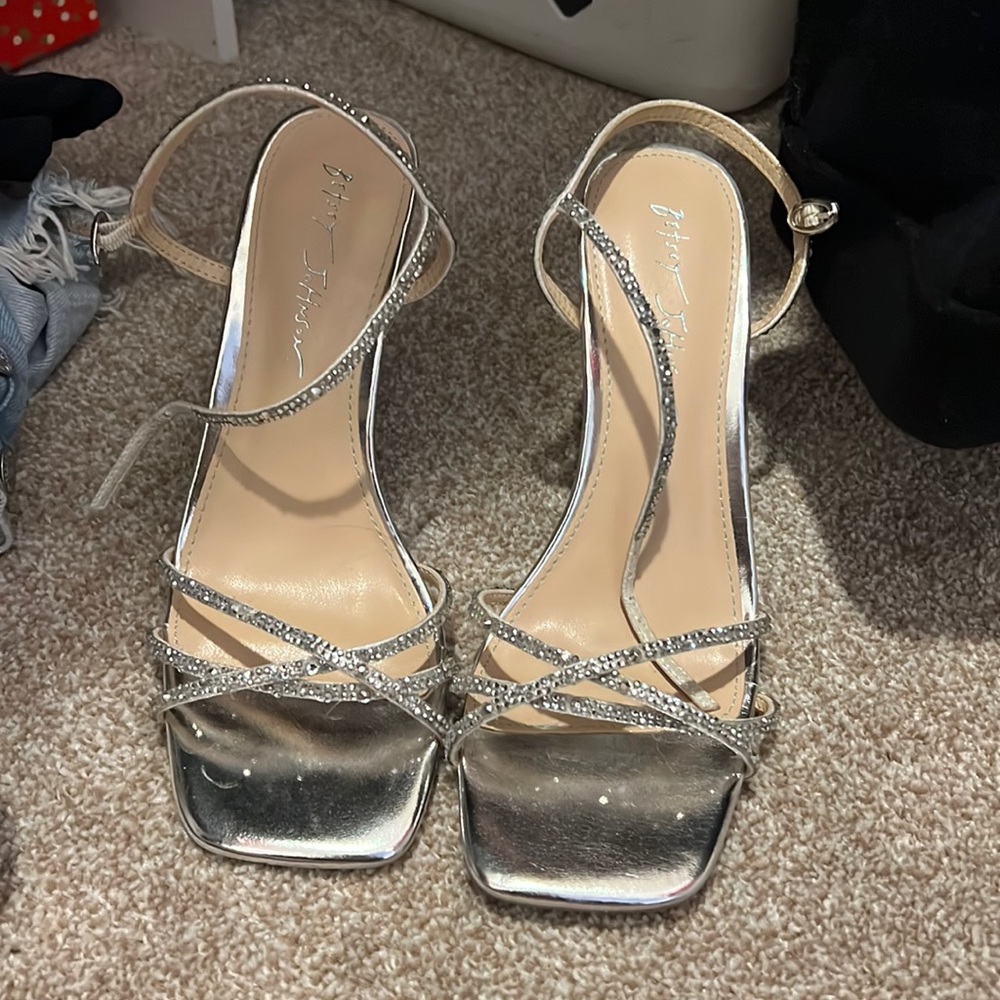 sparkly heels